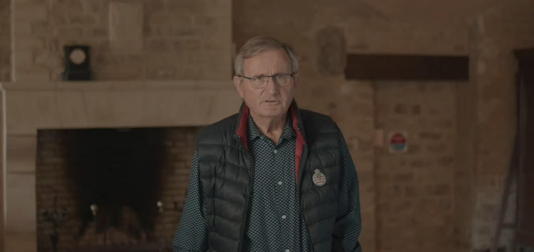 Image de la vidéo du discours