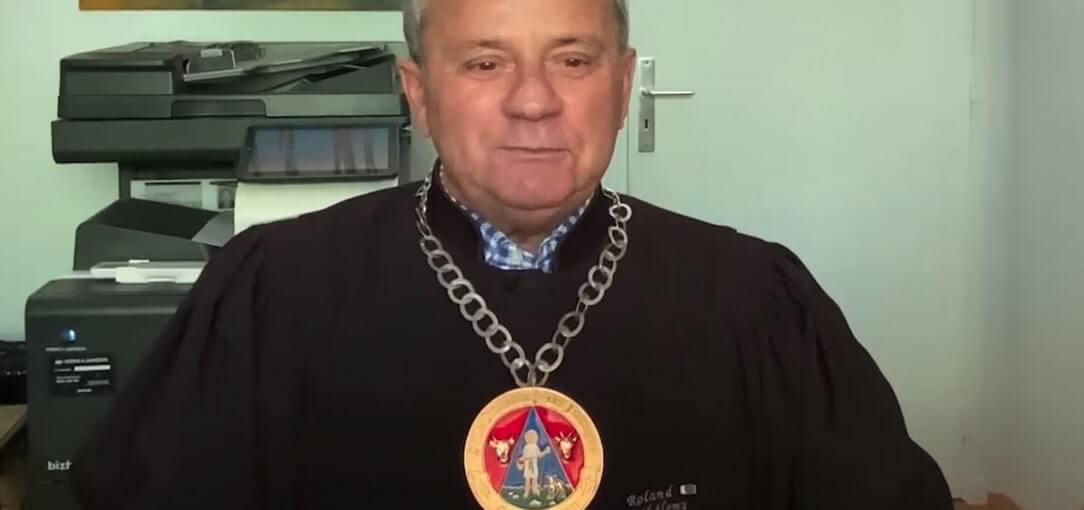 Image de la vidéo du discours