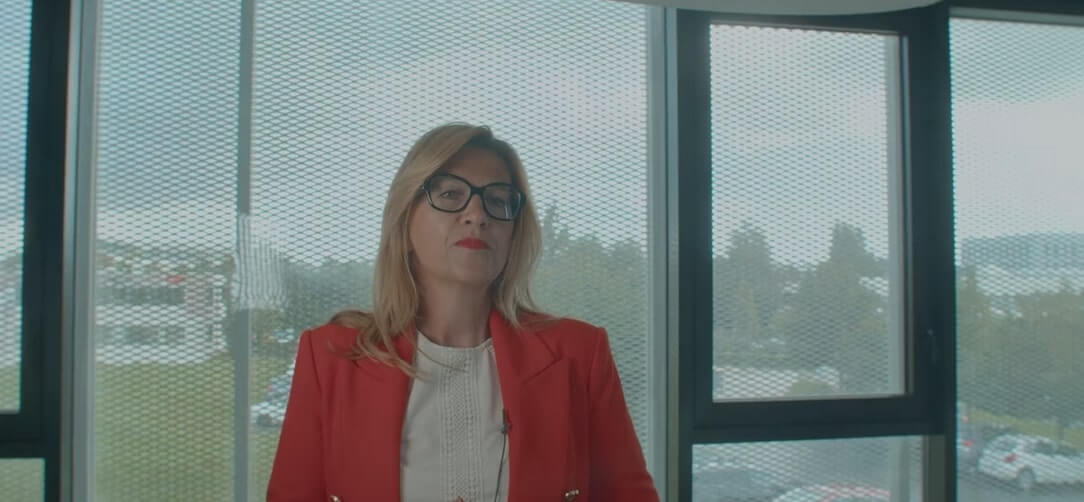 Image de la vidéo du discours