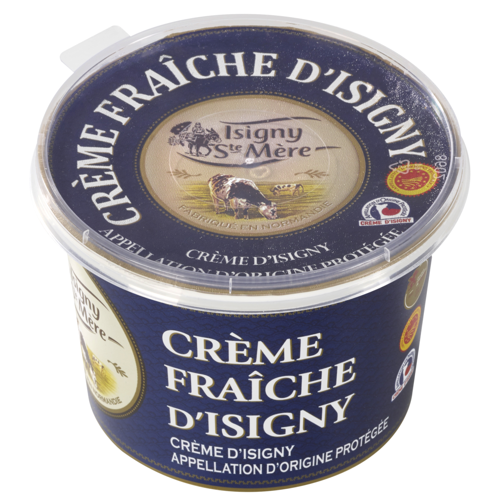 Pot de crème fraîche d'Isigny AOP