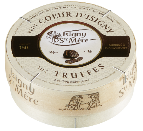 Boite de Petit Coeur d'Isigny aux truffes