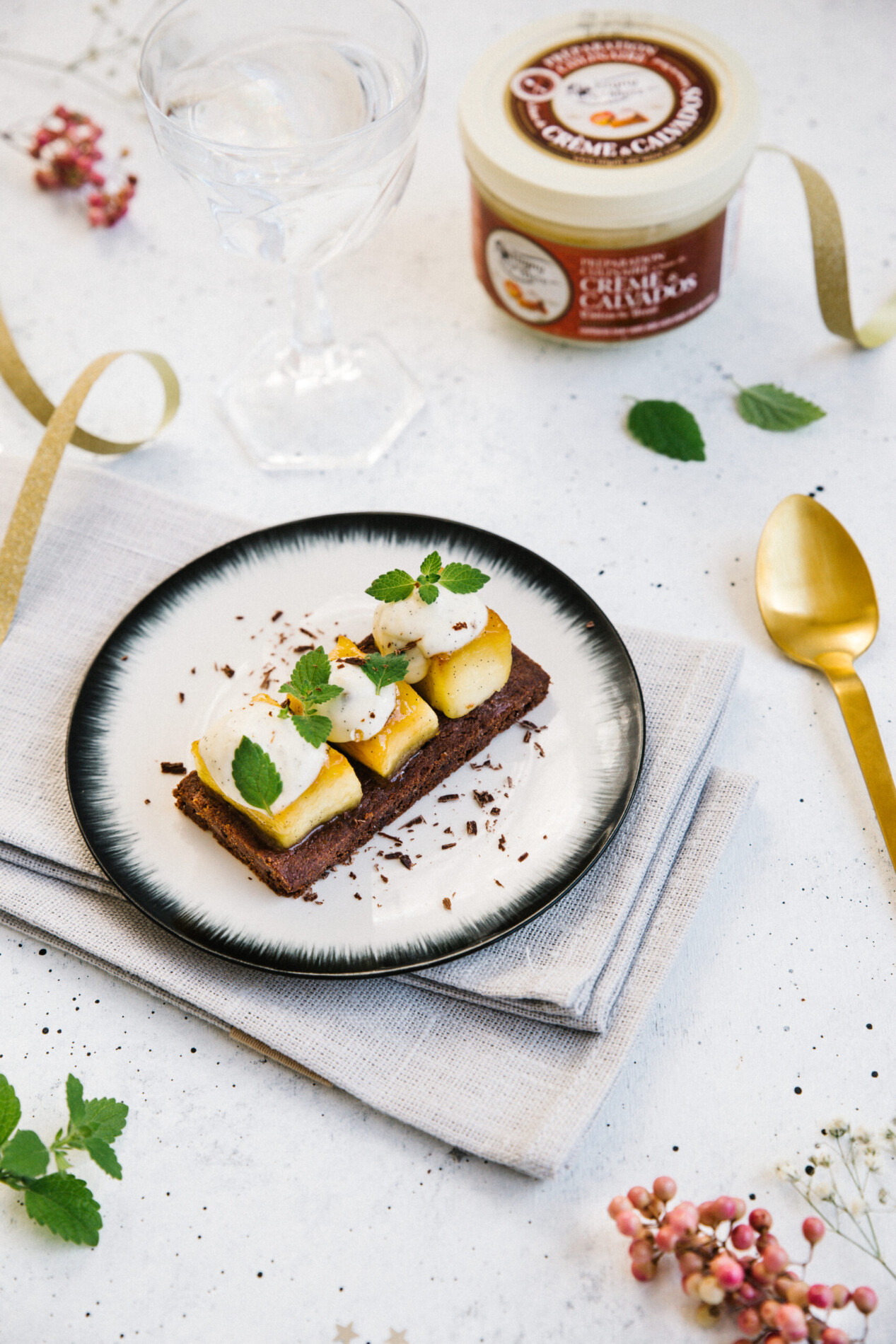 Image mise en avant illustrant la recette "Chocolate shortbread