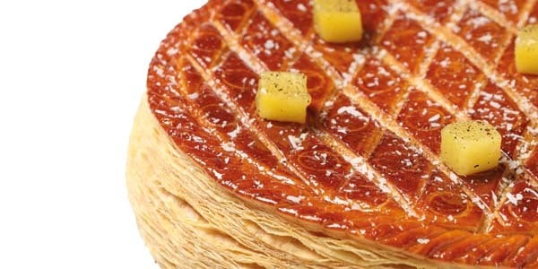Image de cover représentant la page "Galette des rois au Camembert d’Isigny" de la société d'Isigny-Sainte-Mère