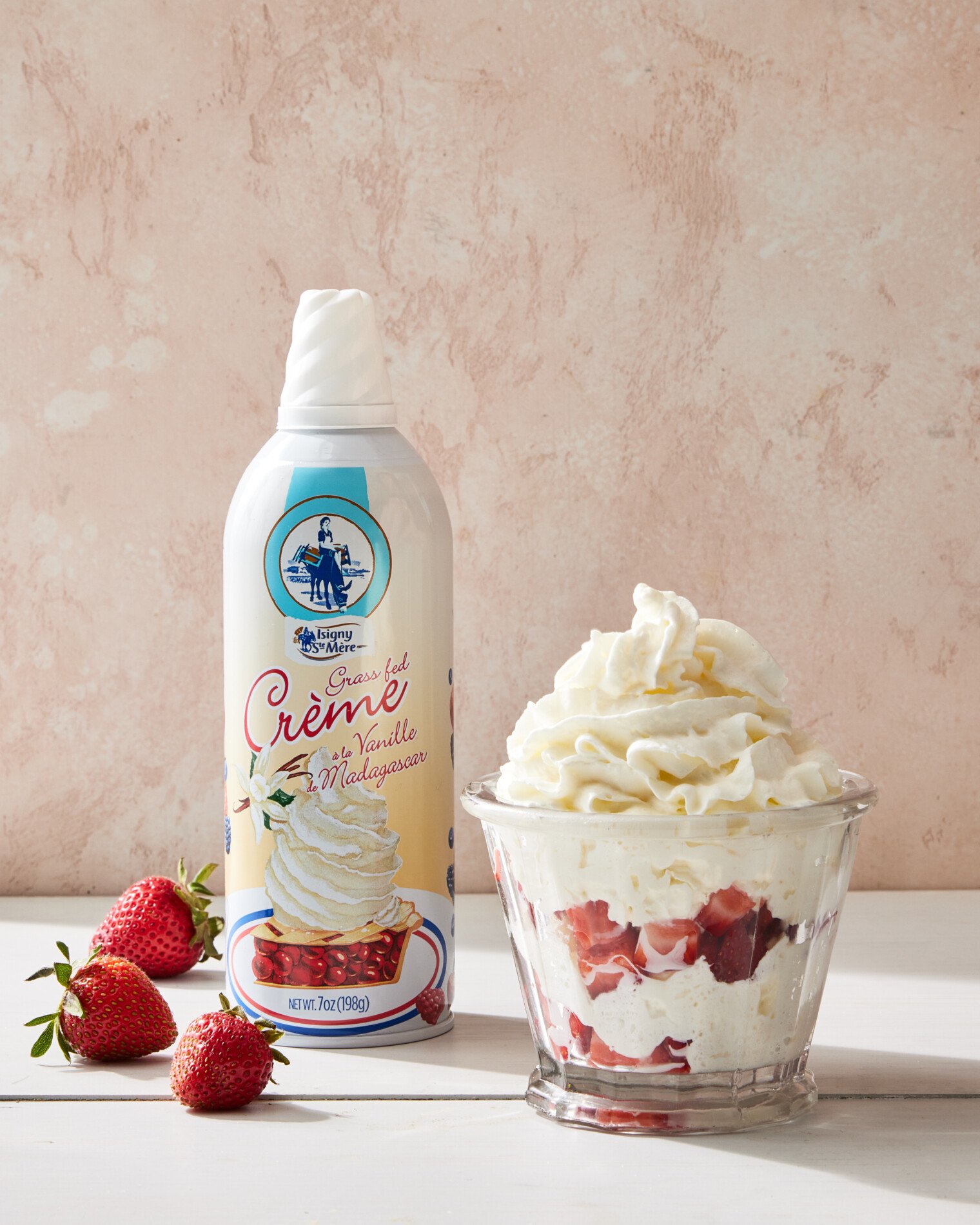Coupe de glace et chantilly Isigny Sainte-Mère