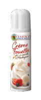 Bombe de crème fouettée sous pression Isigny Sainte-Mère