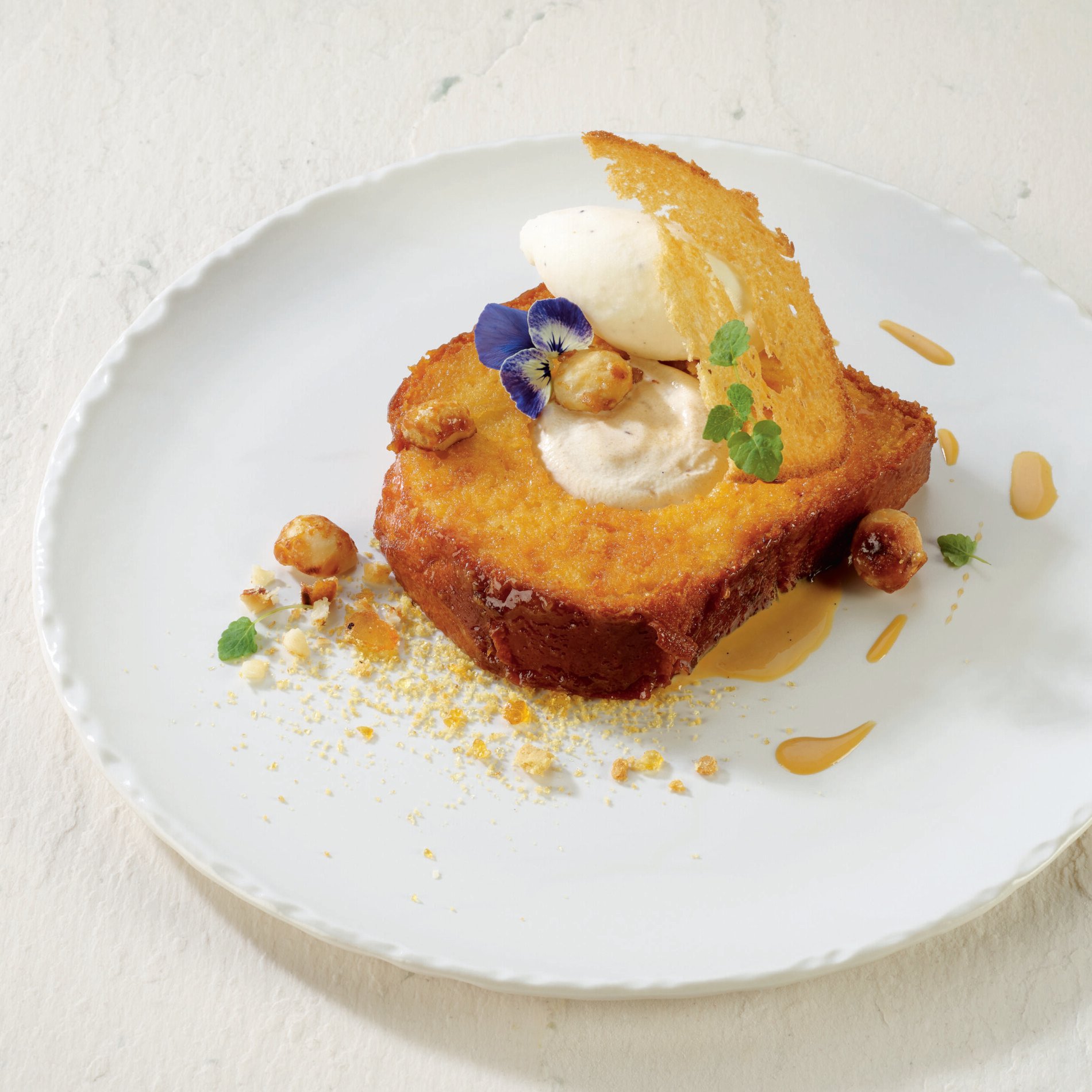 Image de cover représentant la page "Brioche perdue à la Crème d’Isigny par Charline Stengel" de la société d'Isigny-Sainte-Mère
