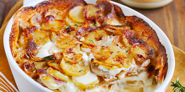 Image de cover représentant la page "Gratin de pommes de terre campagnard" de la société d'Isigny-Sainte-Mère