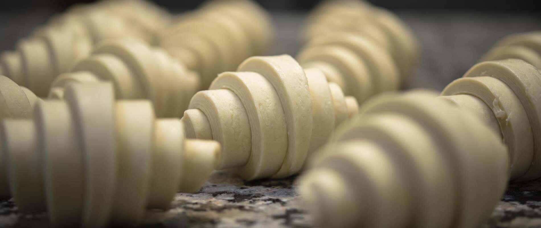 Croissants avant cuisson