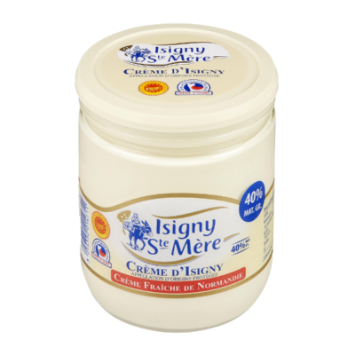 Pot de crème fraîche d'Isigny AOP