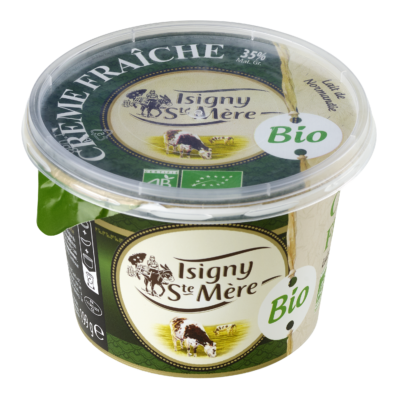 Pot de crème fraîche bio