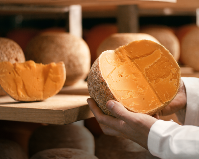 Mimolette Isigny Sainte-Mère - cave affinage