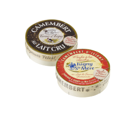 Les camemberts d'Isigny Sainte Mère utilisés pour les recettes des collections festives