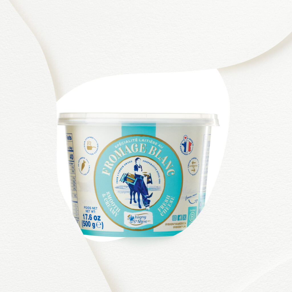 Packaging Fromage Blanc Isigny Sainte-Mère