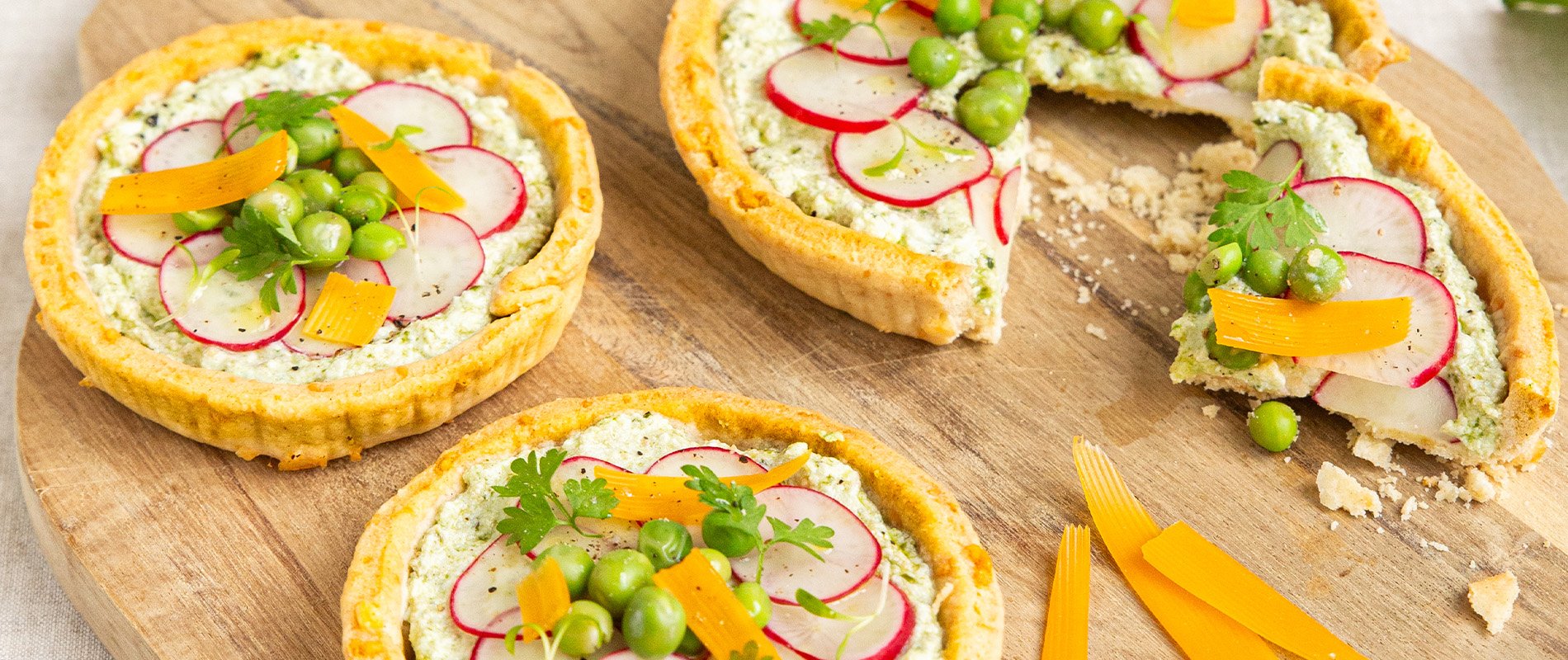 Tartelettes A La Mimolette Isigny Sainte Mère