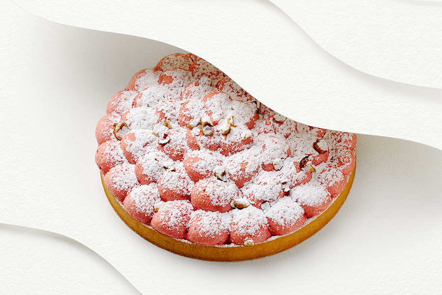 TARTE CASSIS FROMAGE BLANC - by Dimitri Fayard - Isigny Sainte-Mère