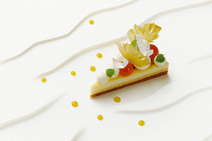 TROPICAL CHEESECAKE by Michael Kwan - Isigny Sainte-Mère