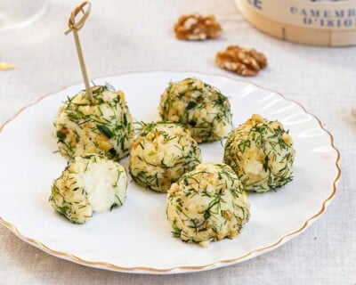 Boules de Camembert Isigny Sainte-Mère aux herbes fraiches