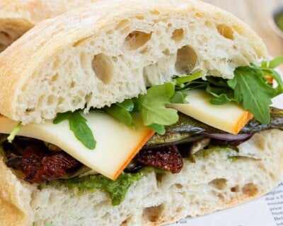 Sandwich Ciabatta au Pavé d'Isigny