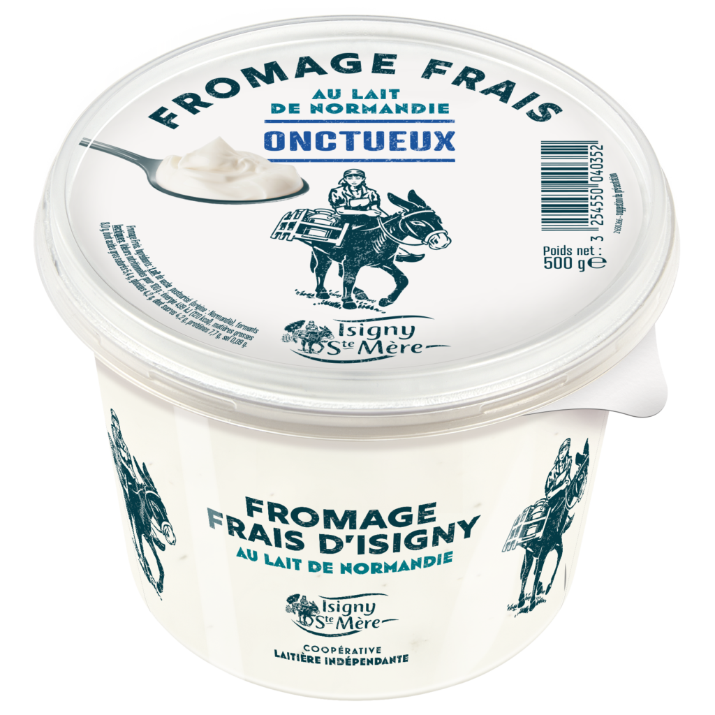 Pot de fromage frais onctueux Isigny Sainte-Mère